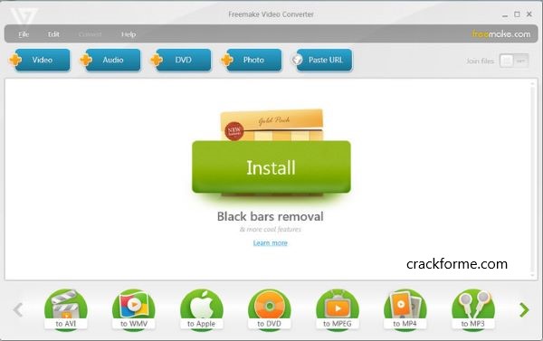 Freemake Video Converter 4.1.14.22 Crack + Serial Key (Latest)